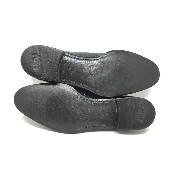 Bally Oxfords Shoes Size 9.5 Black Full Crocodile main image 6